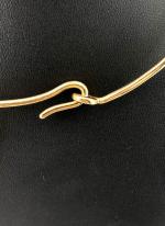 Collier tour de cou en or 750 mill. (18k) et...