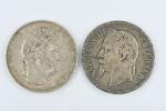 Lot XIXe : FRANCE -  5 Francs Louis-Philippe 1845 W,...