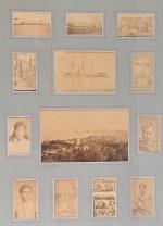 Nouvelle Calédonie
Ecole fin XIXe siècle
13 photographies format divers dont carte...