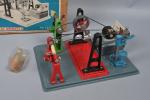 Japon, Ahi, Miniature machine shop, 
atelier, battery toy en boîte...