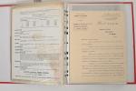 Classeur de 40 documents originaux Citroën 
impression N° 3331 -...