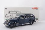 Märklin contemporain, limousine bleue à filets gris