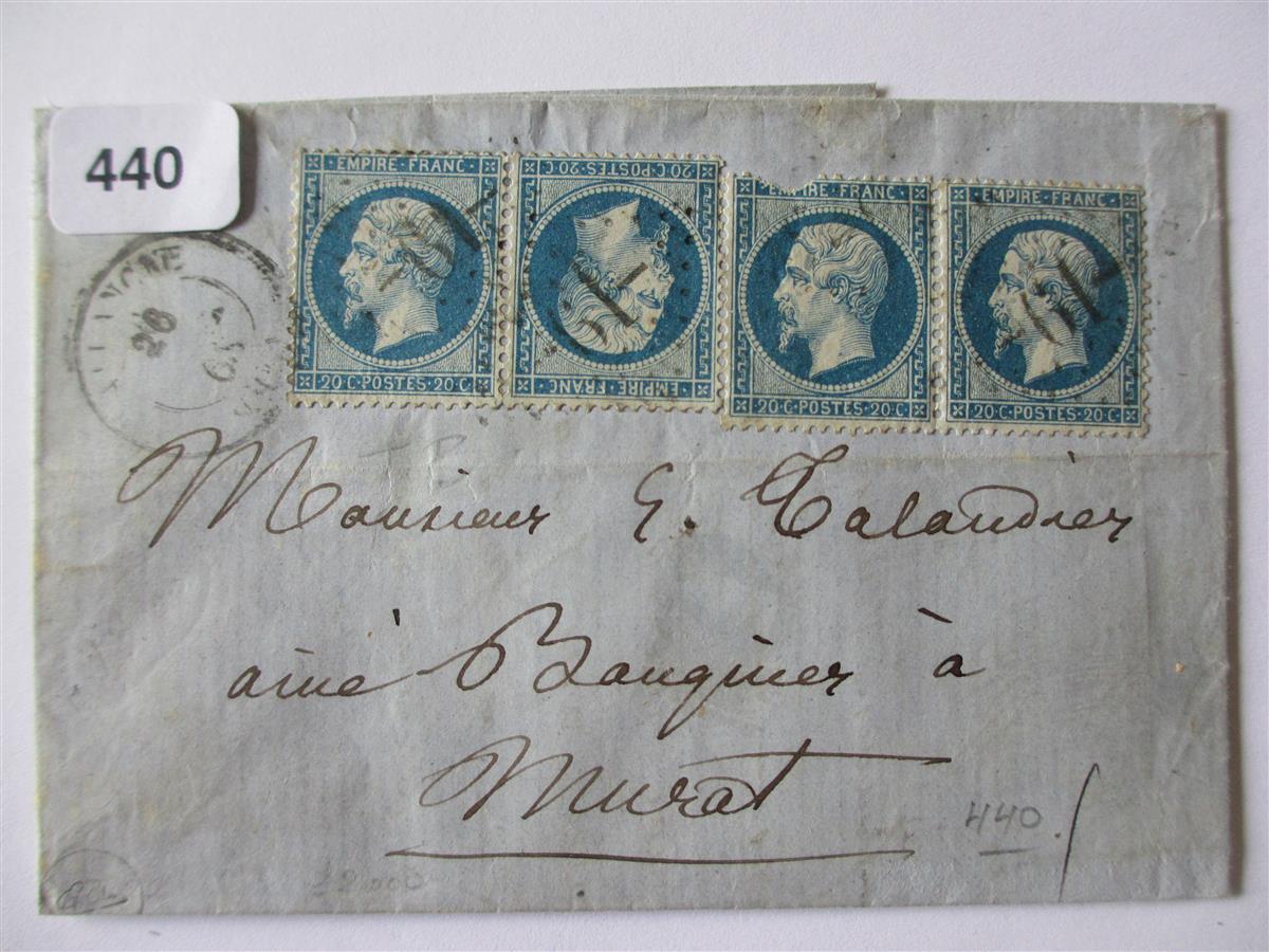 lettre avec timbre