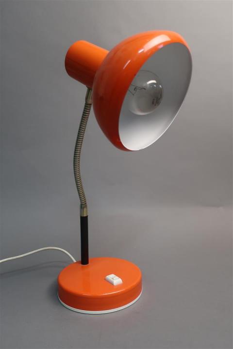 Lampe de bureau orange