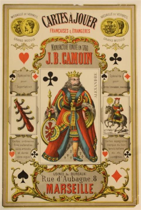 Faites vos jeux ! Collection de cartes à jouer de Monsieur W.