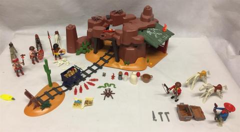 LOT JEUX DE CONTRUCTION PLAYMOBIL/GEOBRA SUR LE THÈME DE…