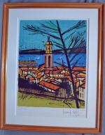 Bernard BUFFET (1928-1999)
Saint-Tropez
Lithographie, épreuve d'artiste 8/30