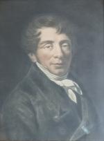 ECOLE FRANCAISE du XIXème
Portrait présumé de Jean Baptiste Aimé Dervieu...