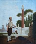 attribué à Jacques SABLET (1749-1803)Portrait de Mathurin Crucy Toile62 x...