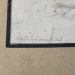 Alfred JOHANNOT (1800-1837)
Personnages
Dessin signé en bas à gauche
12.3 x 9.8...