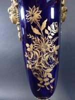 Paire de grands vases couverts de style Napoléon III en...