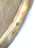 BASSIN ovale en argent, la bordure moulurée de filetsRennes, 1775Maitre...