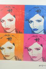 Andy Warhol (1928-1987) d'après -
Debbie Harry, chanteuse du groupe Blondie...