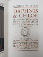 LONGUS - Daphnis & Chloé, traduction de Messire Jacques AMYOT...