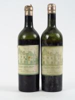 2 BOUTEILLES CHATEAU HAUT BRION 1er GCC GRAVES - 1918...