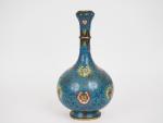 Chine, fin XIXe siècle début XXème siècle
Vase bouteille à col...